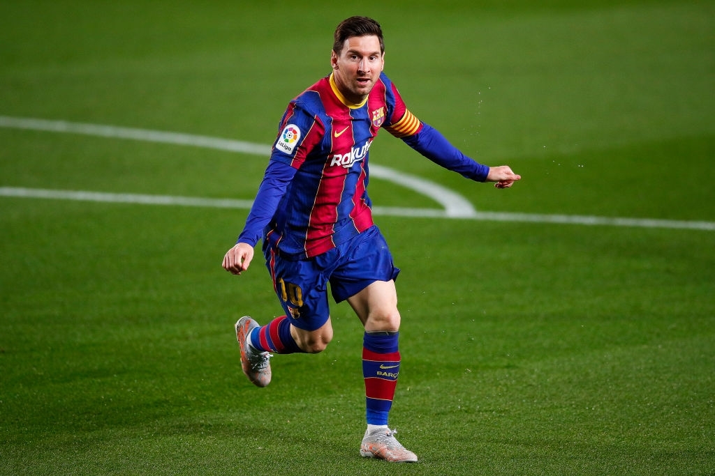 Messi tỏa sáng rực rỡ, Barca đại thắng 5-2 để tiếp tục cuộc đua tam mã La Liga - Ảnh 1.