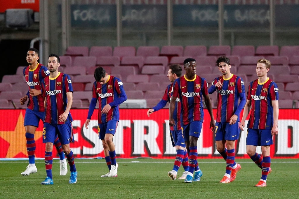 Messi tỏa sáng rực rỡ, Barca đại thắng 5-2 để tiếp tục cuộc đua tam mã La Liga - Ảnh 10.