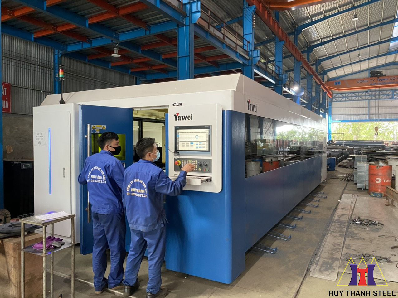 Trang bị máy cắt Laser Yawei 15KW hàng đầu Việt Nam – bước đầu tư mạnh mẽ để bứt phá của Huy Thành - Ảnh 2.