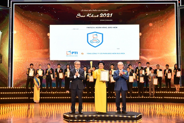 PTI - Doanh nghiệp bảo hiểm đầu tiên đạt giải thưởng Sao Khuê - Ảnh 1.