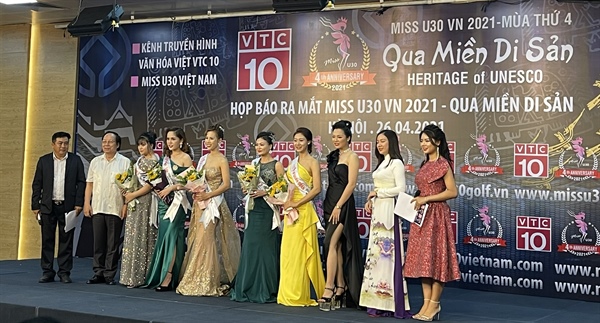 Ra mắt kênh truyền hình thực tế &quot;Miss U30 VN 2021-Qua miền di sản&quot; - Ảnh 1.