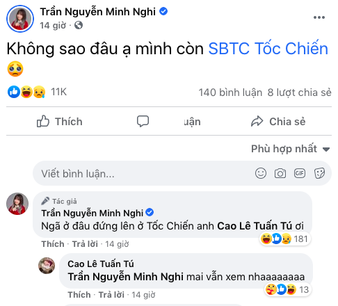 Minh Nghi an ủi ông bầu SBTC Esports: Ngã ở đâu, đứng lên ở Tốc chiến! - Ảnh 2.