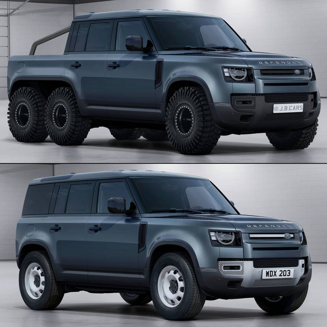 Giấc mơ Land Rover Defender bán tải sắp thành hiện thực, Mercedes-Benz G-Class phải dè chừng - Ảnh 4.