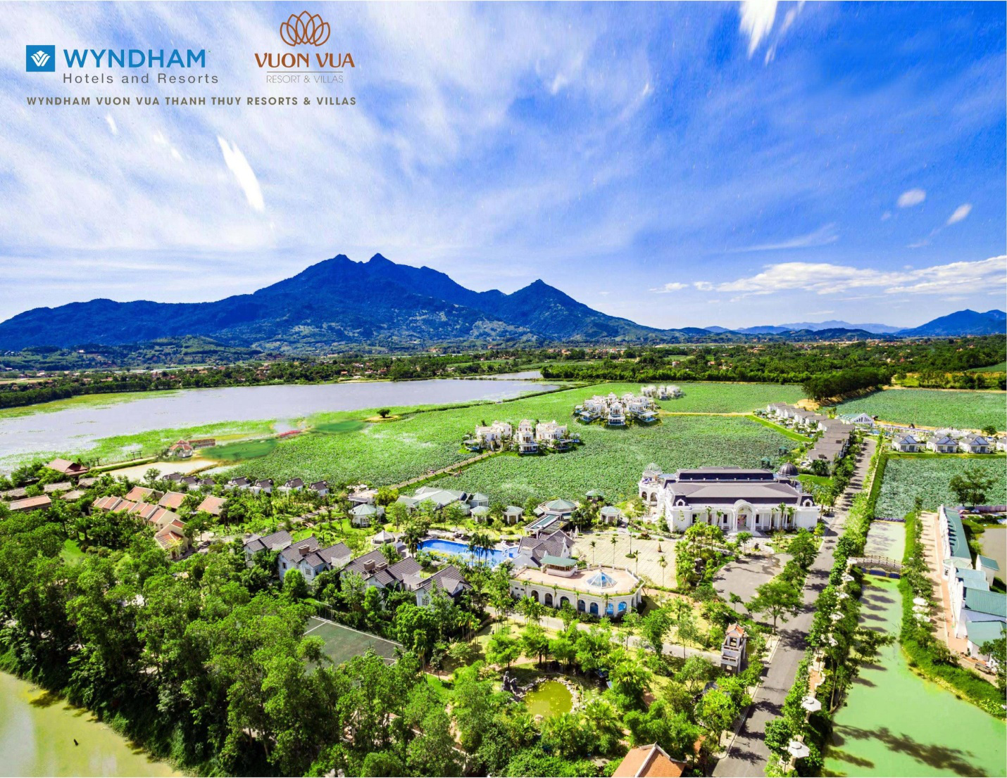 VƯỜN VUA RESORT&VILLAS ra mắt GĐ2 - biệt thự 5 sao Wyndham Vườn Vua Thanh Thủy - Ảnh 1.