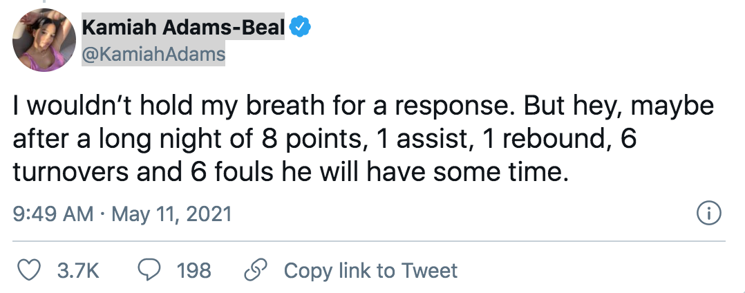 Vợ chồng Bradley Beal quyết không buông tha Kent Bazemore sau pha “vạ miệng” - Ảnh 5.