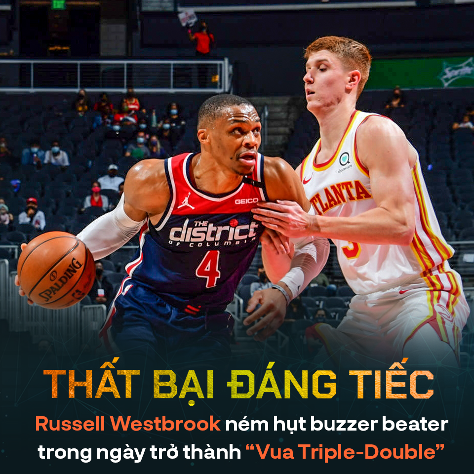 Russell Westbrook và ngày vui không trọn vẹn khi trở thành &quot;Vua Triple-Double&quot; tại NBA - Ảnh 1.