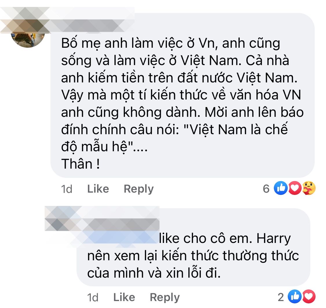 Harry Lu gây phẫn nộ khi phát biểu “Việt Nam theo chế độ mẫu hệ” trước truyền thông Đài Loan, bị yêu cầu xin lỗi ngay vì thiếu hiểu biết - Ảnh 5.