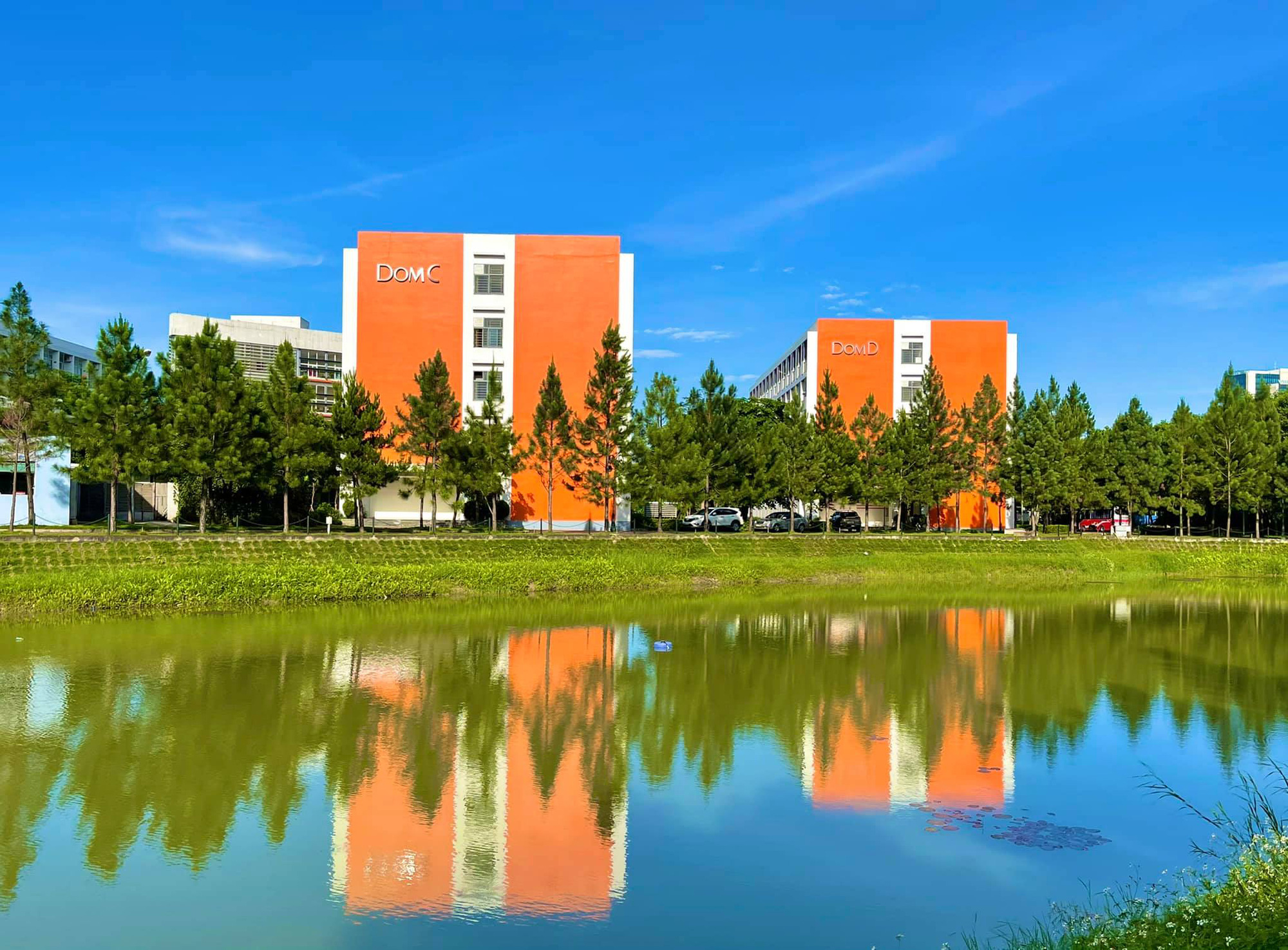 Cận cảnh khu cách ly Covid-19 xanh mát tại campus Hòa Lạc - Ảnh 1.