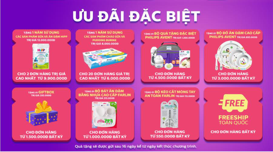 Điểm mặt 7 deals khủng nhất trong “Ngày hội cho bé”, từ các thương hiệu mẹ và bé quốc dân - Ảnh 6.