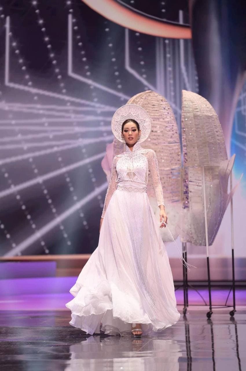 Khánh Vân lên hẳn 2 story Instagram của Miss Universe sau màn trình diễn trang phục dân tộc - Ảnh 6.