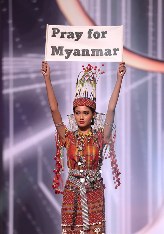 Loạt giải thưởng đáng chú ý của Miss Universe 2020: Myanmar gây xúc động, Khánh Vân dù dừng chân ở Top 21 vẫn tạo ra kỷ lục - Ảnh 2.