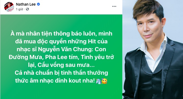 Cao Thái Sơn chính thức lên tiếng chuyện bị mua bản hit: Đã có 300 bài hát, 14 album - Ảnh 1.