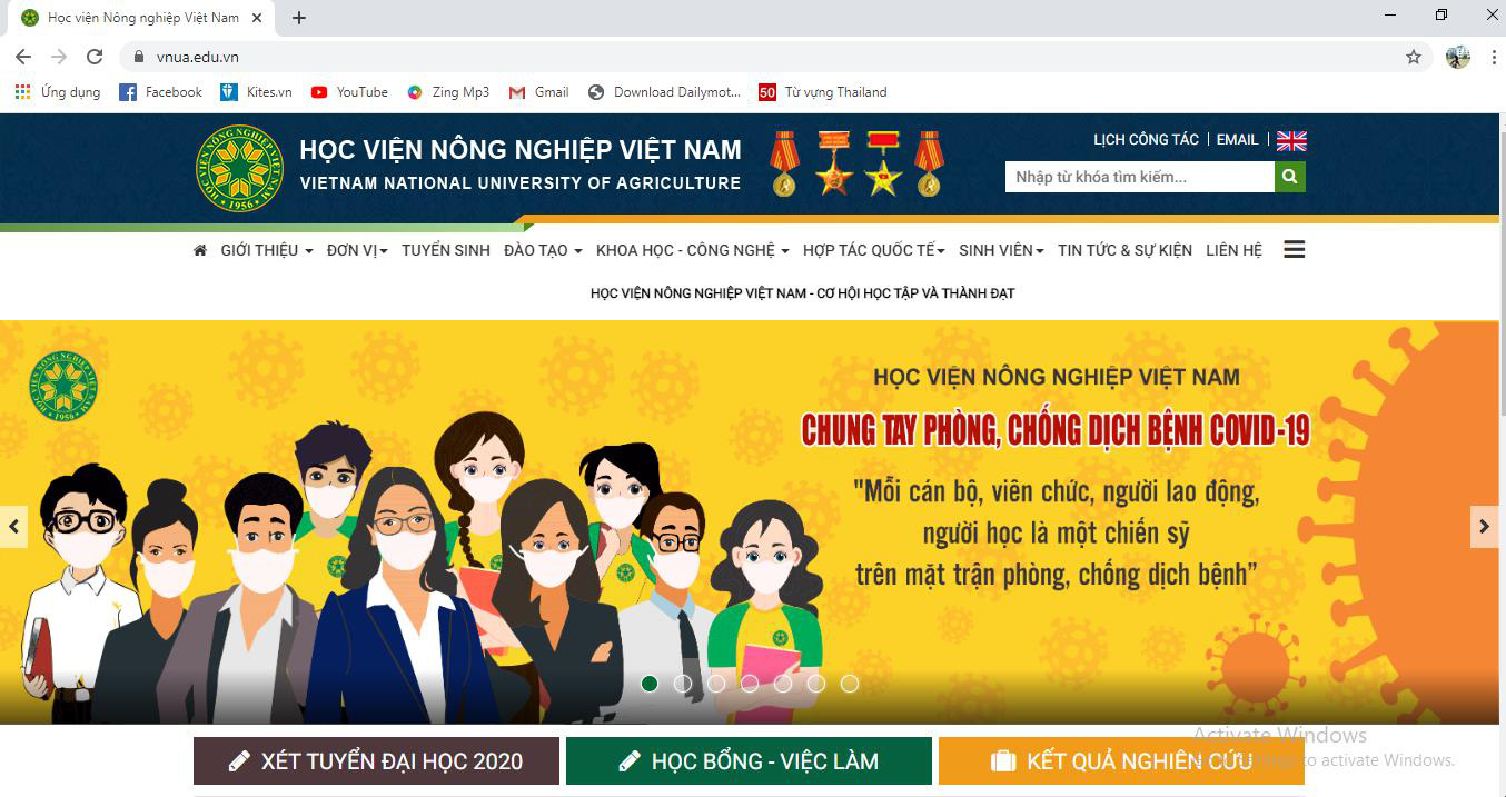 Học viện Nông nghiệp Việt Nam chung tay phòng, chống dịch Covid-19 - Ảnh 1.