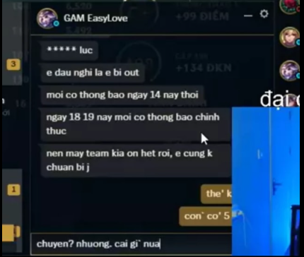 EasyLove đối mặt nguy cơ thất nghiệp vì thông báo chậm trễ của GAM Esports - Ảnh 2.