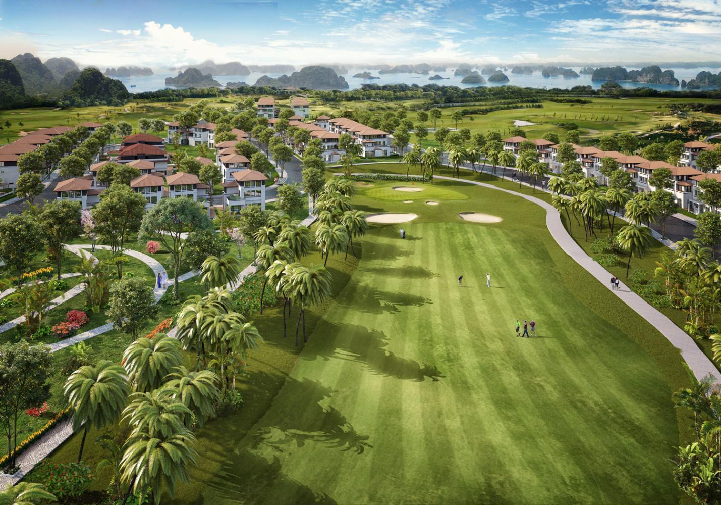 Mở bán giai đoạn cuối biệt thự đồi hướng vịnh, sân golf FLC Grand Villa Halong - Ảnh 1.