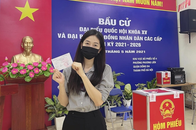 Dàn sao Việt đi bầu cử - Ảnh 10.