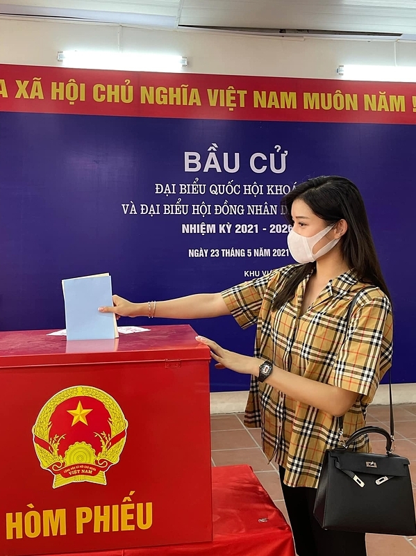Dàn sao Việt đi bầu cử - Ảnh 11.