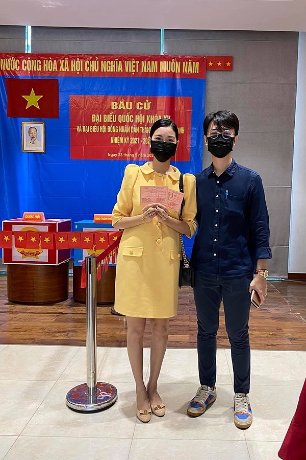 Dàn sao Việt đi bầu cử - Ảnh 12.