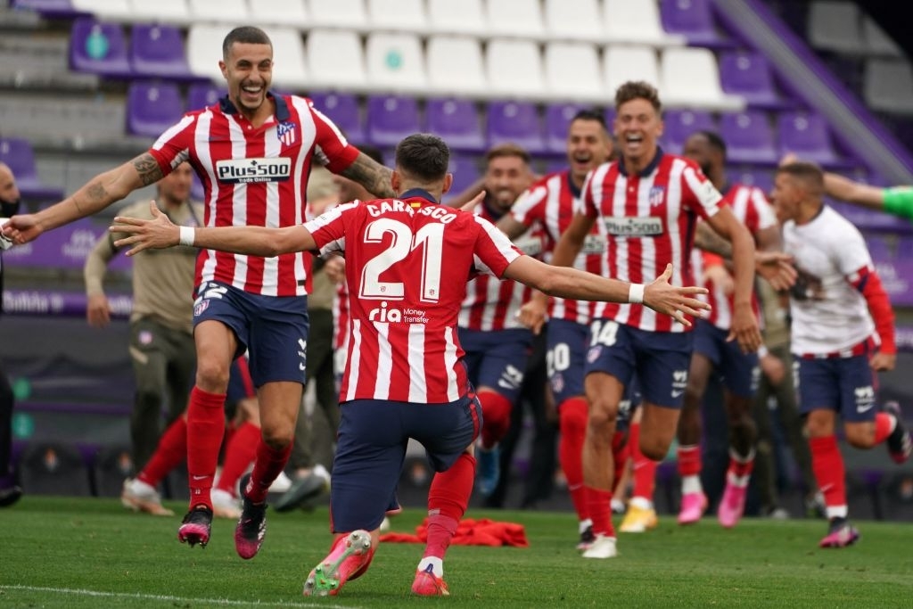 Ghi bàn đưa Atletico lên ngôi vô địch, Suarez rơi nước mắt khi gọi điện cho gia đình - Ảnh 7.