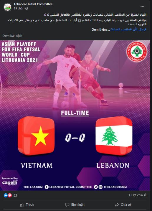 CĐV Thái Lan không quên &quot;cà khịa&quot; sau trận, dù không phải đối thủ trực tiếp tại play-off Futsal World Cup - Ảnh 3.