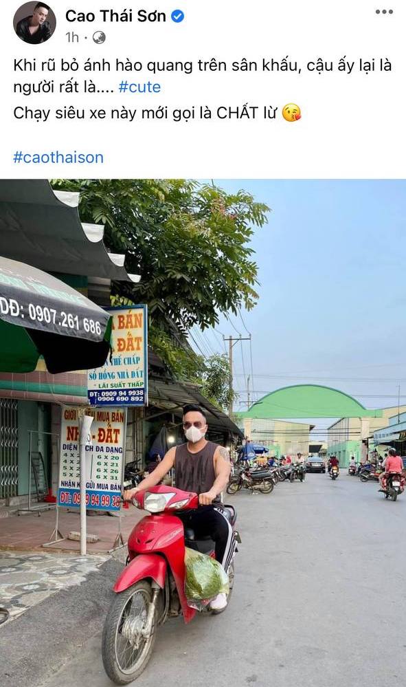 Khoe ảnh chạy siêu xe chất lừ, Cao Thái Sơn bị netizen nhắc nhở ý thức tham gia giao thông, phải vội vàng giải thích - Ảnh 2.