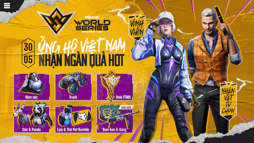 Cuối tuần này, đừng bỏ lỡ Free Fire World Series 2021 Singapore - giải đấu cực khủng trị giá 46 tỷ đồng - Ảnh 4.