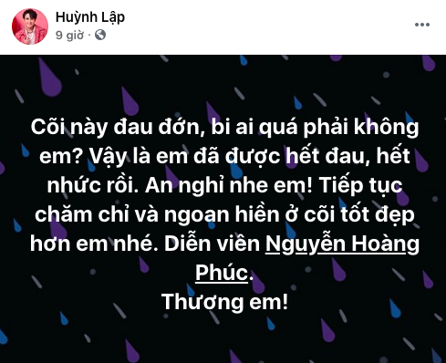 Diễn viên hài Hoàng Phúc đột ngột qua đời ở tuổi 27 - Ảnh 3.