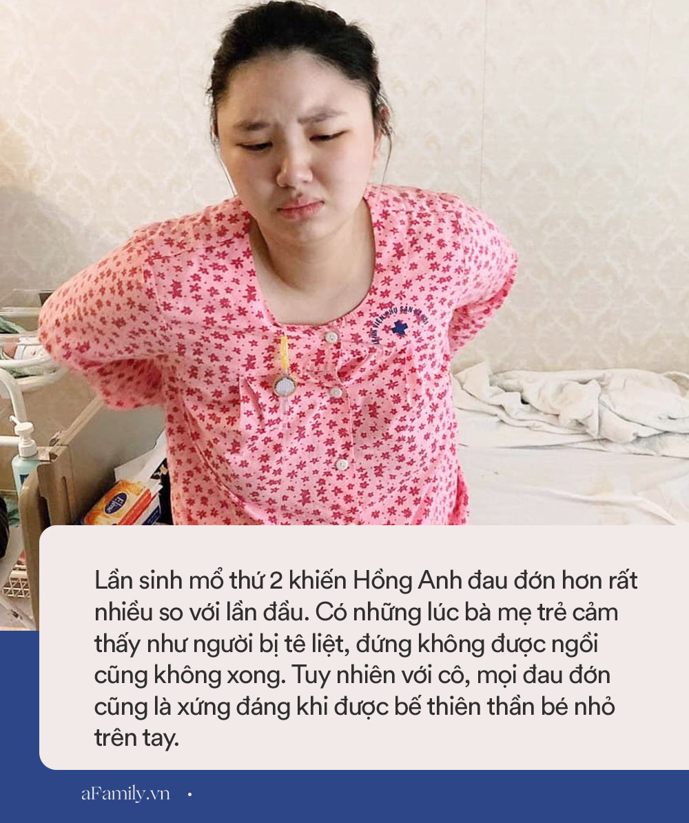 Mẹ 9x kể hành trình sinh mổ lần 2: Mổ xong người như bị tàn phế, đang đau chết đi sống lại còn gặp đúng ông chồng siêu &quot;nhây&quot; - Ảnh 4.