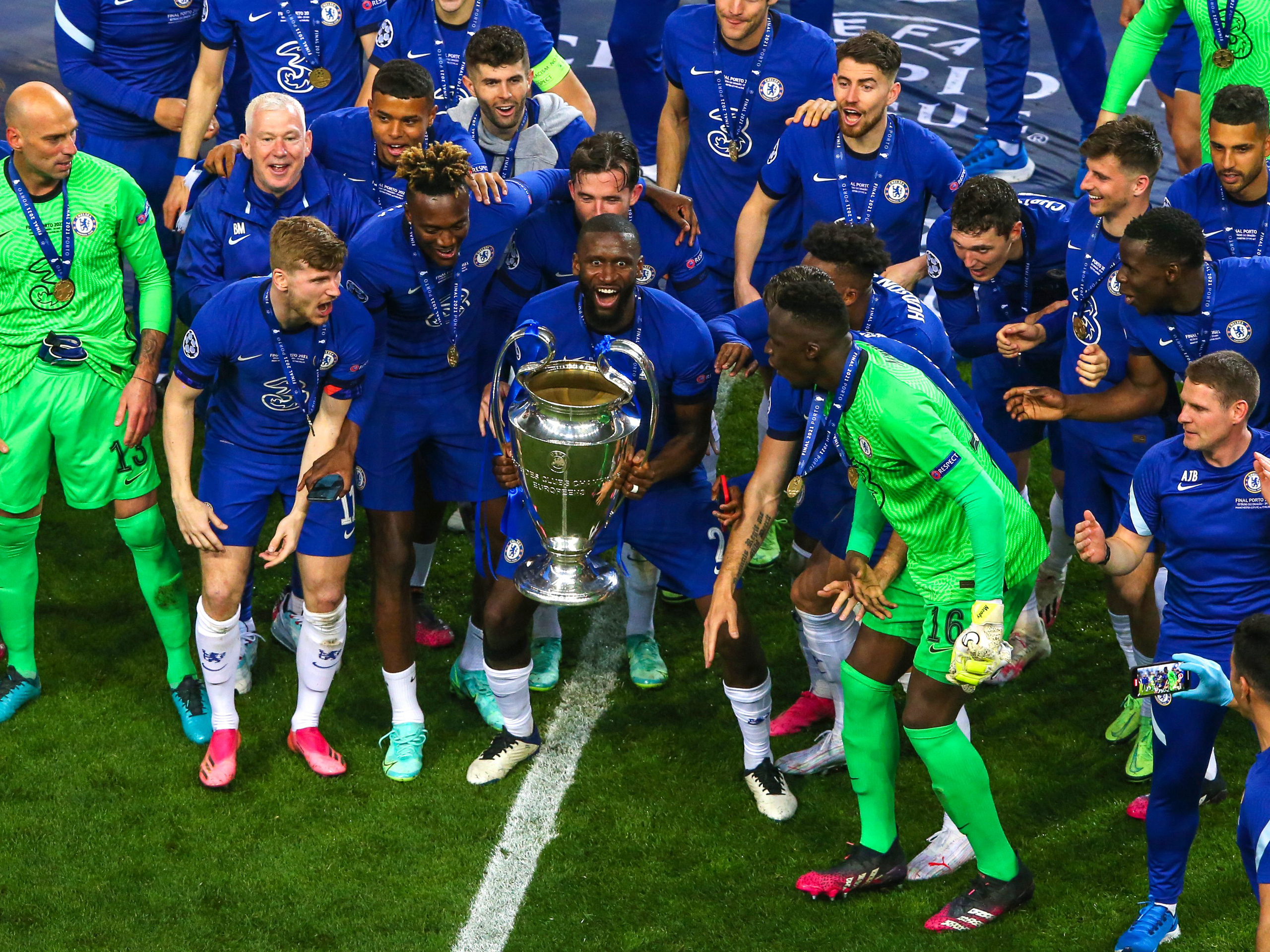Chelsea vỡ òa trong ngày đăng quang Champions League 2021 - Ảnh 19.