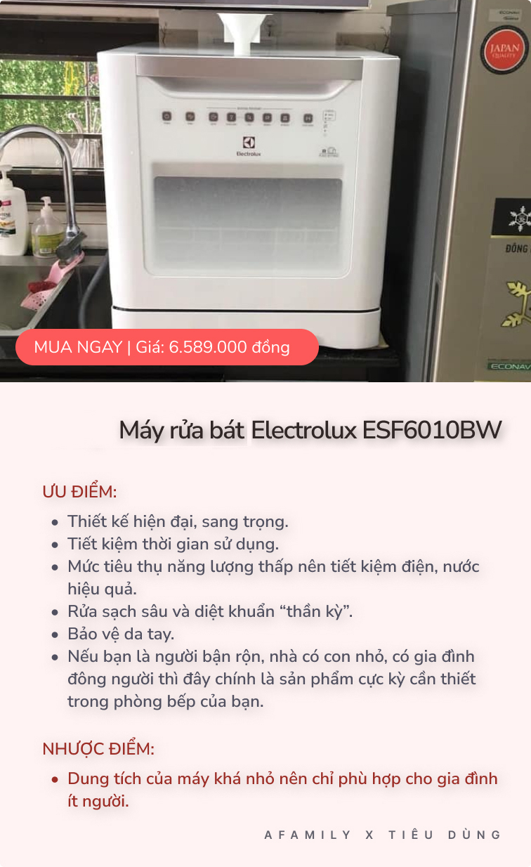 Tránh cảnh &quot;choảng nhau&quot; vì hai vợ chồng ai cũng lười khoản rửa bát, sắm sản phẩm hỗ trợ này là hạnh phúc gia đình bền vững hơn - Ảnh 2.