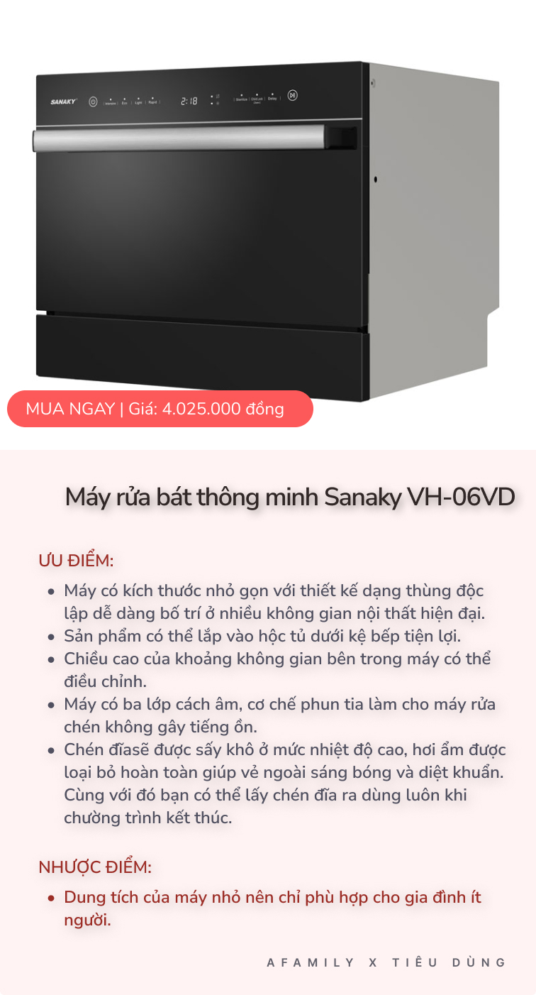 Sau bữa cơm tranh cãi ai phải rửa bát, sắm ngay sản phẩm đắc lực này là cách vợ chồng giữ gìn hôn nhân hạnh phúc - Ảnh 6.