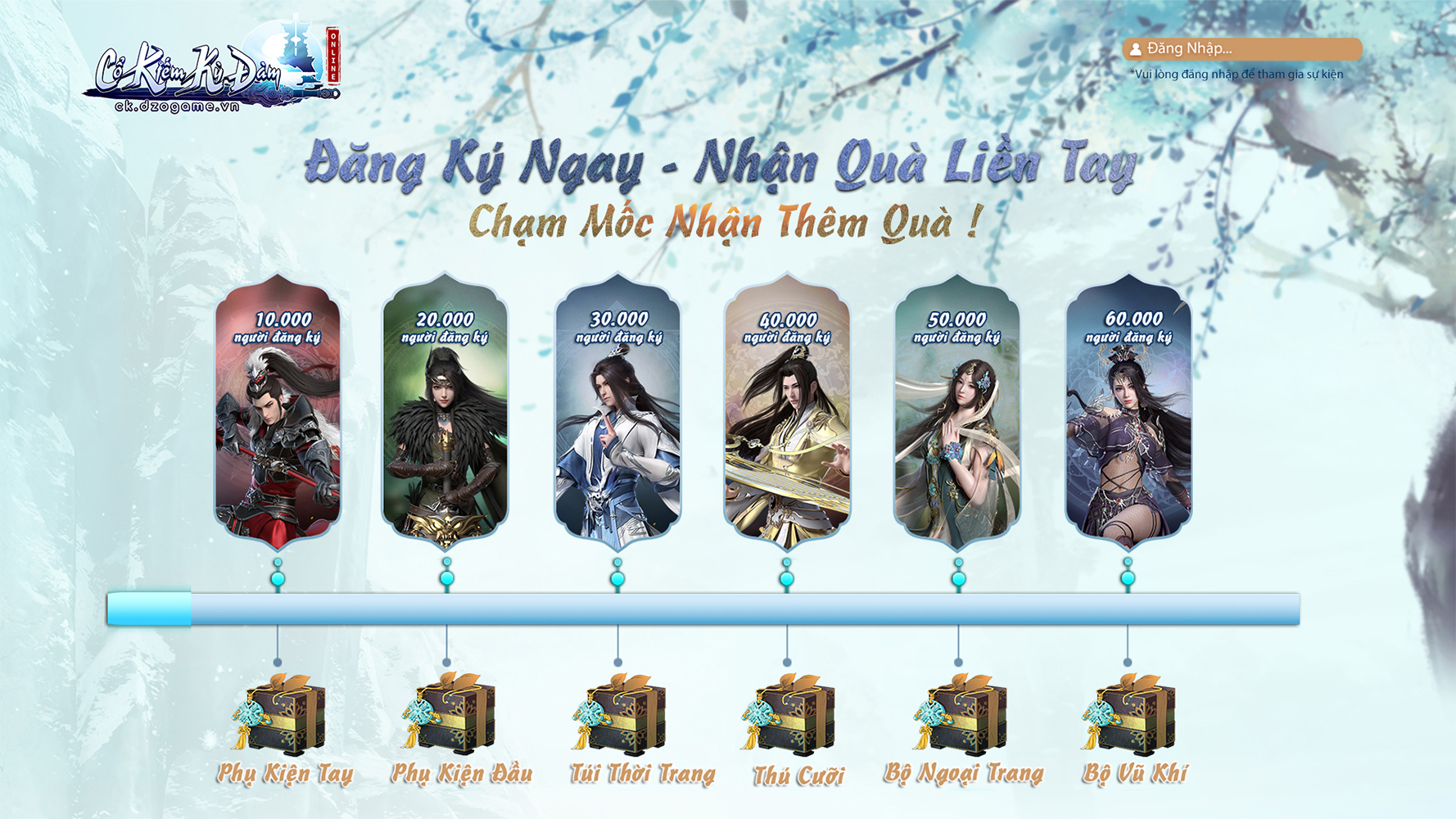 Game PC bom tấn 2021 Cổ Kiếm Kỳ Đàm Online đã mở đăng ký sớm - Ảnh 1.