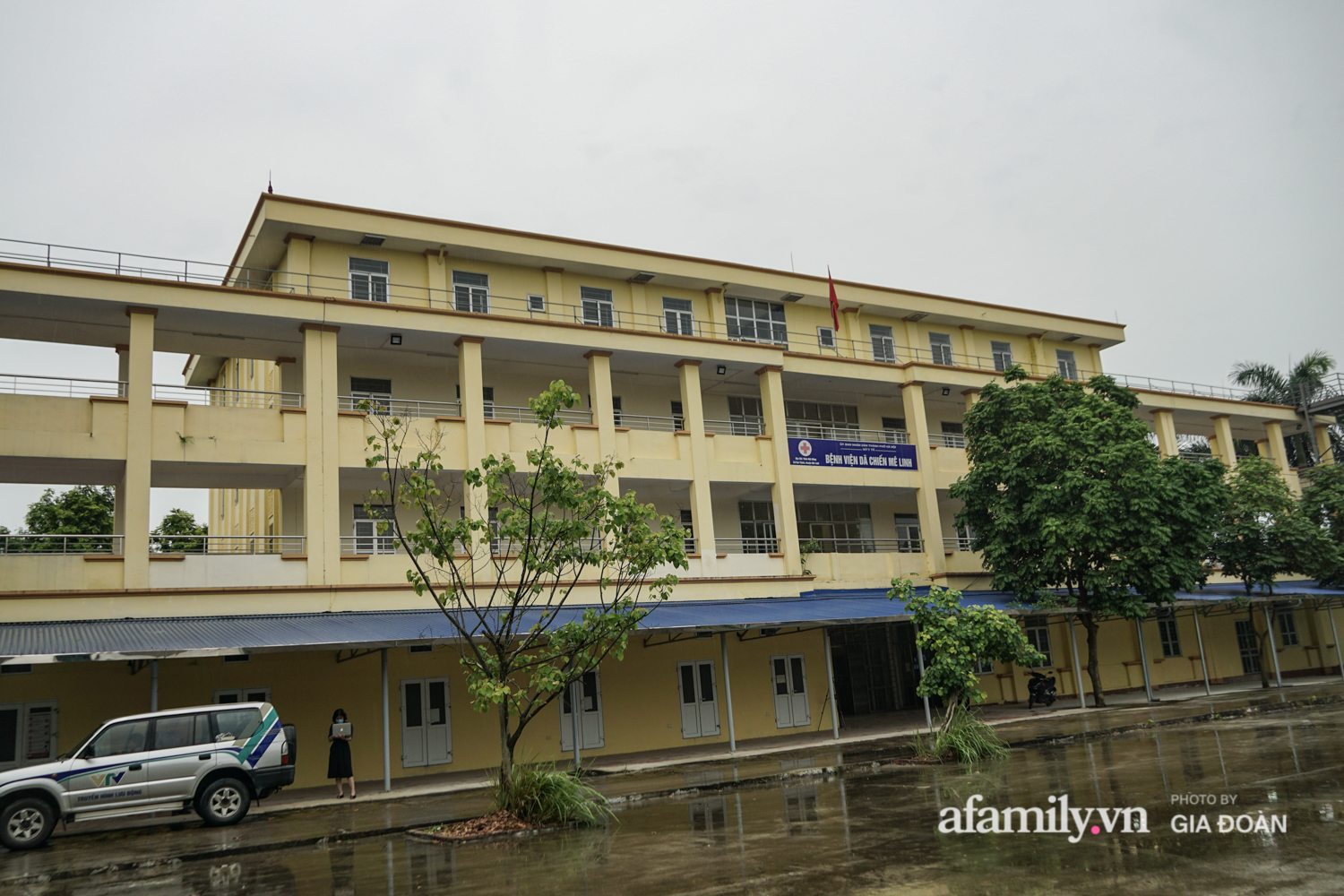 Hà Nội: Bệnh viện dã chiến Mê Linh sẵn sàng tái khởi động  cho 300 người có thể cách ly - Ảnh 2.