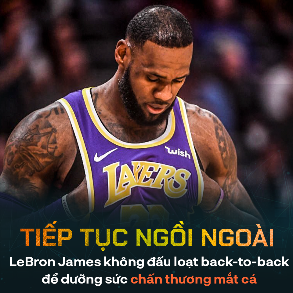 Đối mặt nguy cơ đánh Play-In, liệu Los Angeles Lakers có nên để LeBron James nghỉ ngơi hoàn toàn? - Ảnh 1.