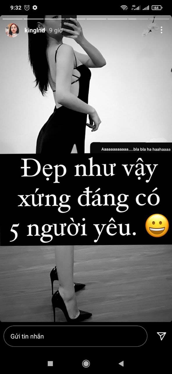 Linh Ngọc Đàm khoe dáng cực nuột ngực cong mông thủ, tuyên bố: Xinh đẹp như vậy xứng đáng có 5 người yêu - Ảnh 1.