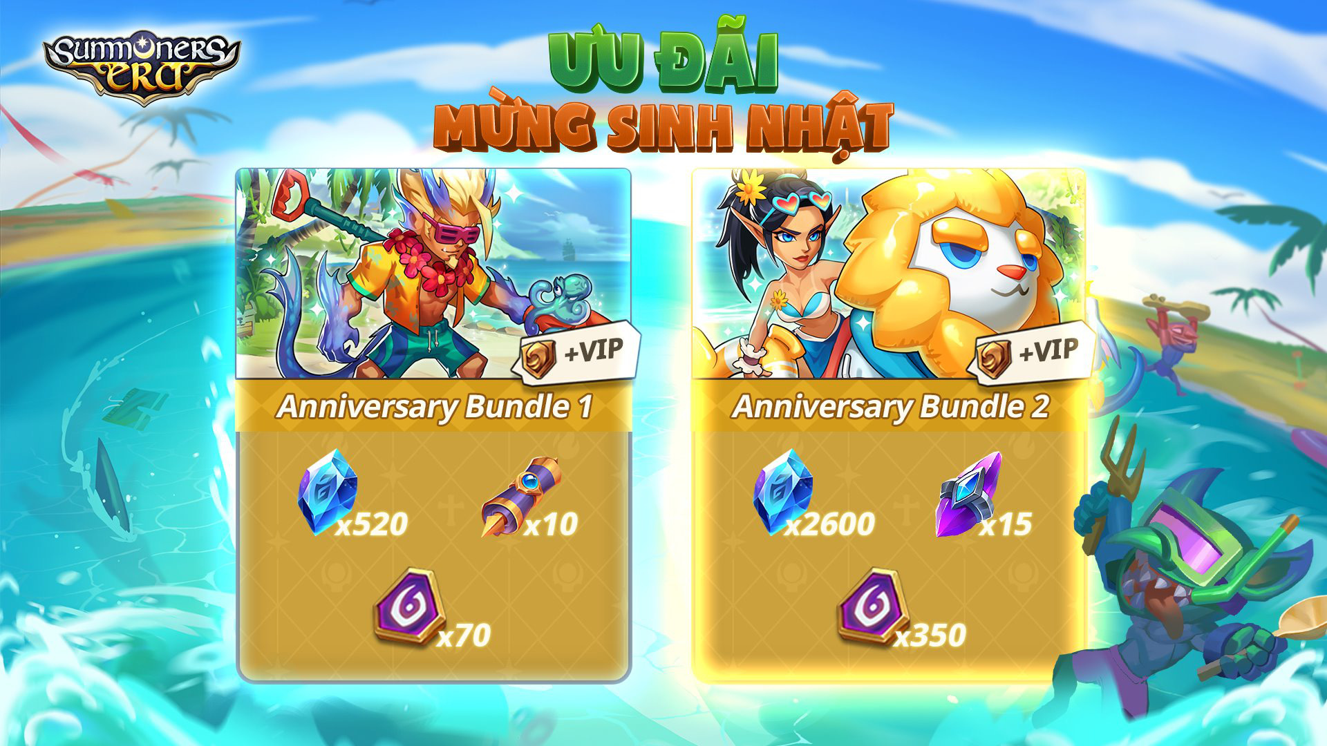 Summoners Era – Kỷ Nguyên Triệu Hồi đón sinh nhật 1 tuổi rực rỡ, tặng full 7 giftcode cực xịn - Ảnh 6.