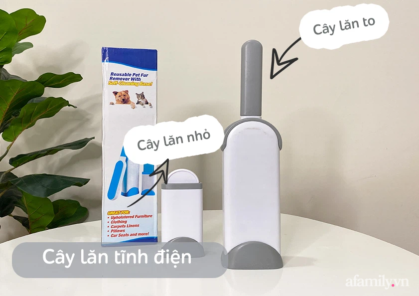 Lăn tĩnh điện giá rẻ mà lăn sạch bụi và lông chó lông mèo liệu có nên mua - Ảnh 1.