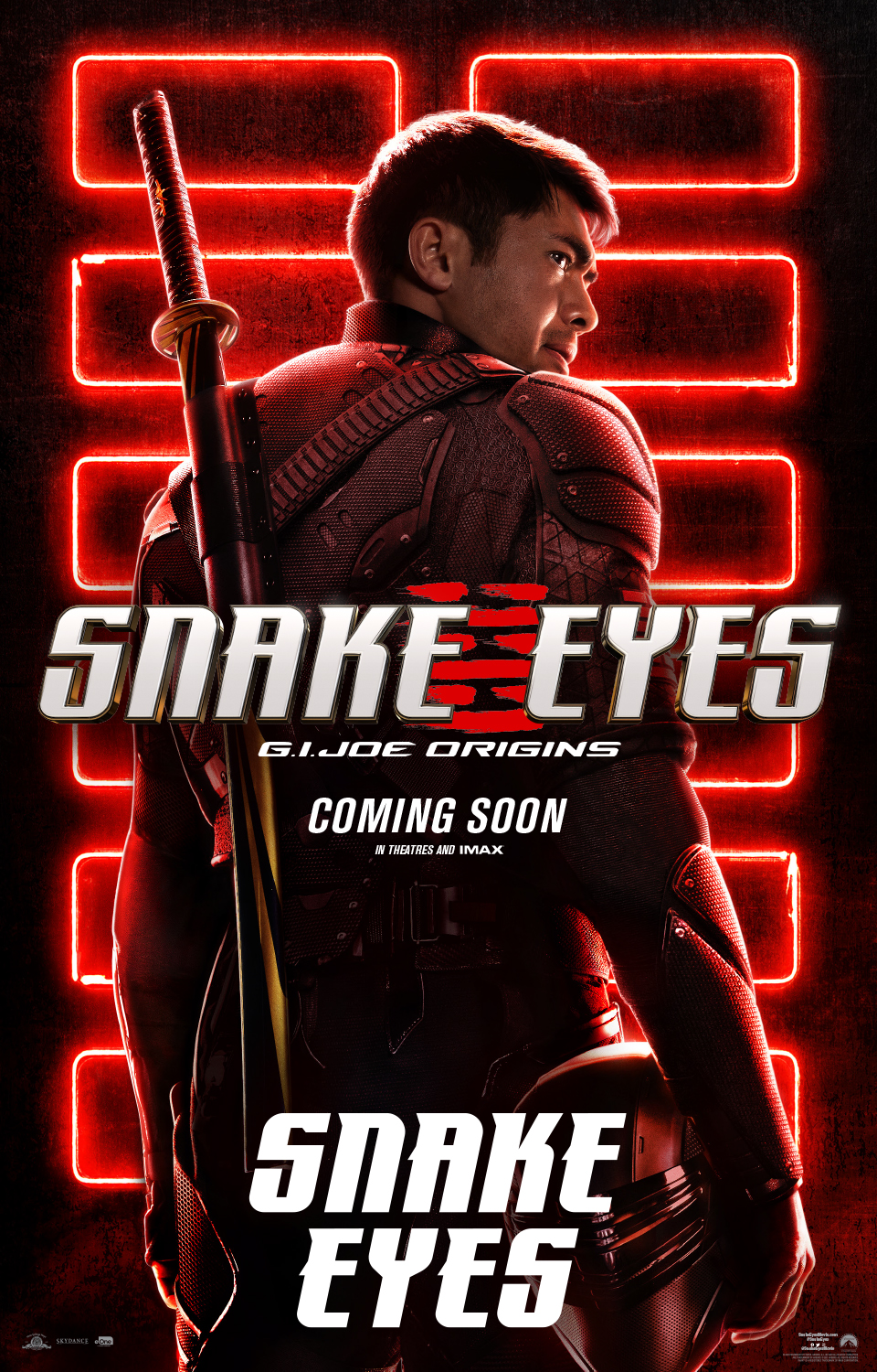 Bom tấn hành động Snakes Eyes: G.I.Joe Origins hé lộ tạo hình nhân vật của trai đẹp Henry Golding và dàn ninja cực ngầu - Ảnh 1.