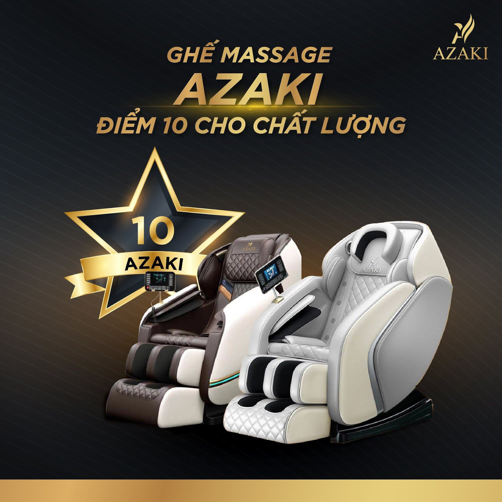 Ghế massage Azaki: Thành công đến từ chất lượng - Ảnh 1.