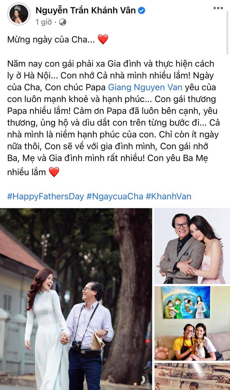 Khánh Vân, Chi Pu và dàn sao gửi lời đặc biệt trong Ngày của Cha ...