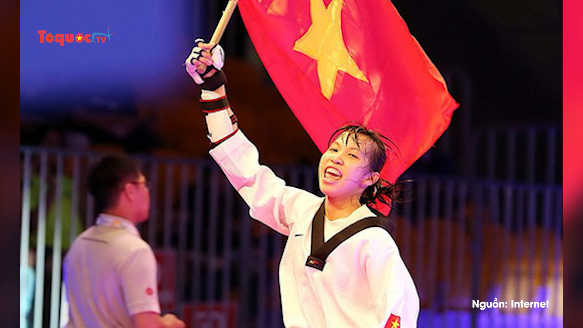 Võ sĩ Kim Tuyền giành huy chương vàng giải Taekwondo vô địch Châu Á 2021