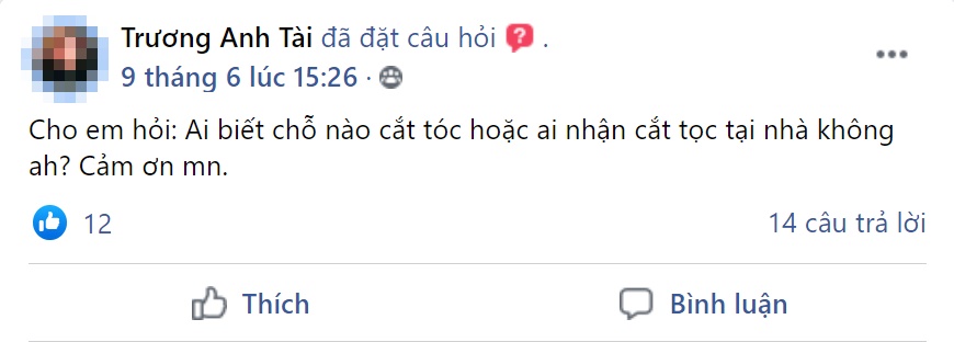 Dịch vụ cắt tóc &quot;về tận nhà&quot; hút khách trong mùa dịch - Ảnh 1.