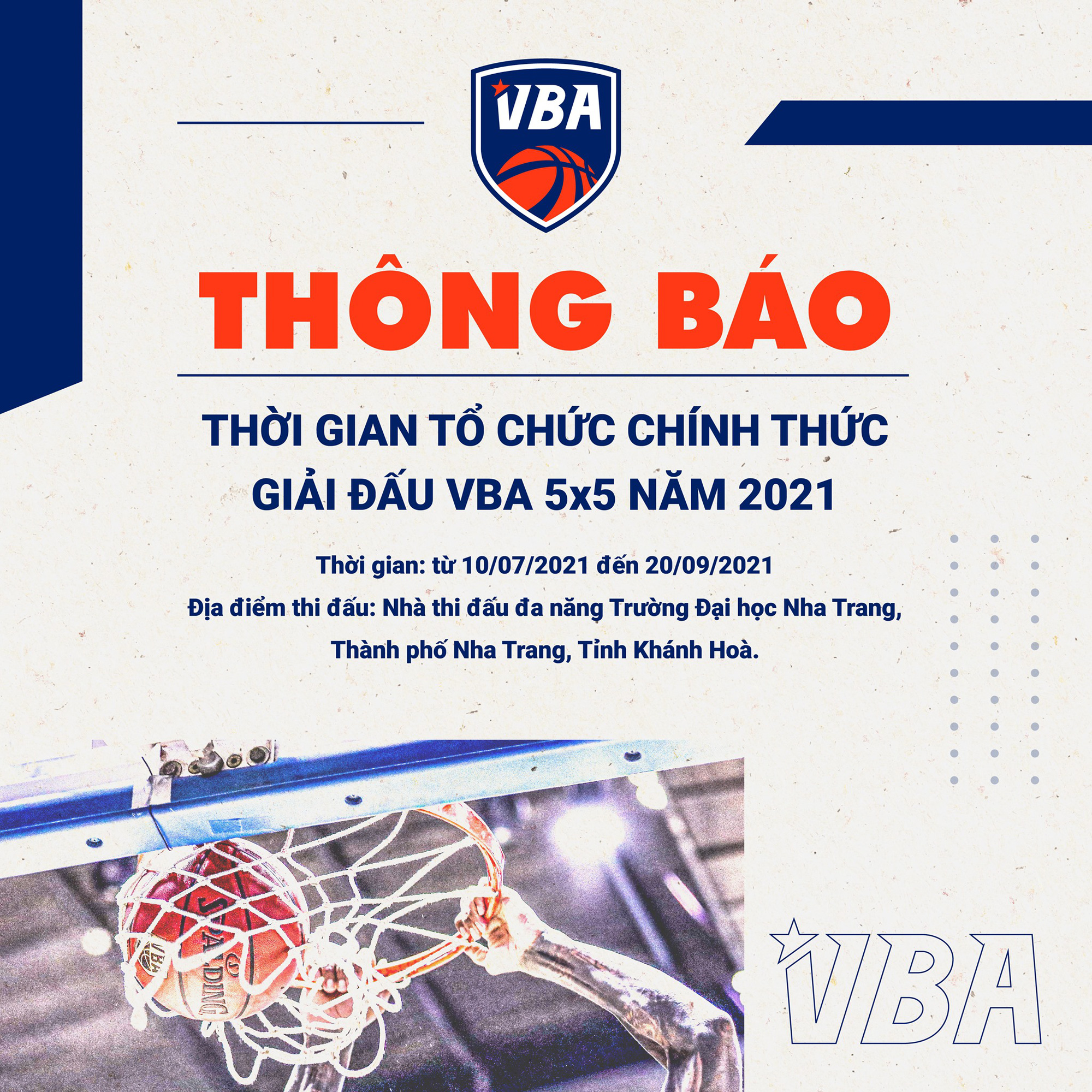 VBA quyết định tổ chức mùa giải 2021 theo hình thức &quot;tập trung cách ly&quot; tại Nha Trang - Ảnh 1.