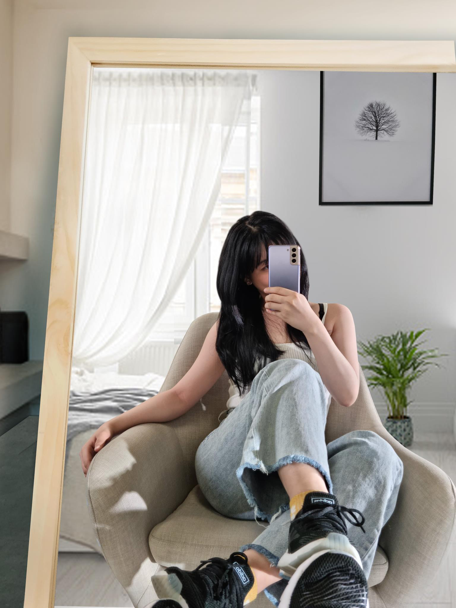 Gợi ý một vài góc chụp cực “chill” tại nhà cho các bạn trẻ Gen Z - Ảnh 2.