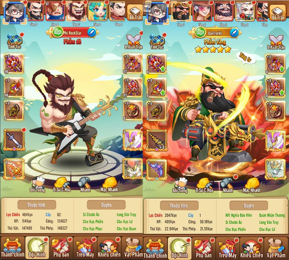 Game thẻ tướng tấu hài cực mạnh - Dân Chơi Tam Quốc chính thức ra mắt hôm nay - Ảnh 2.