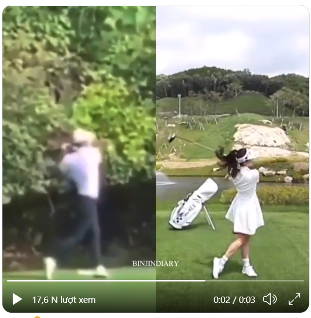 Son Ye Jin - Hyun Bin bất gây &quot;bùng nổ&quot; với khoảnh khắc đánh golf giống nhau y hệt, đúng chuẩn tướng phu thê - Ảnh 3.