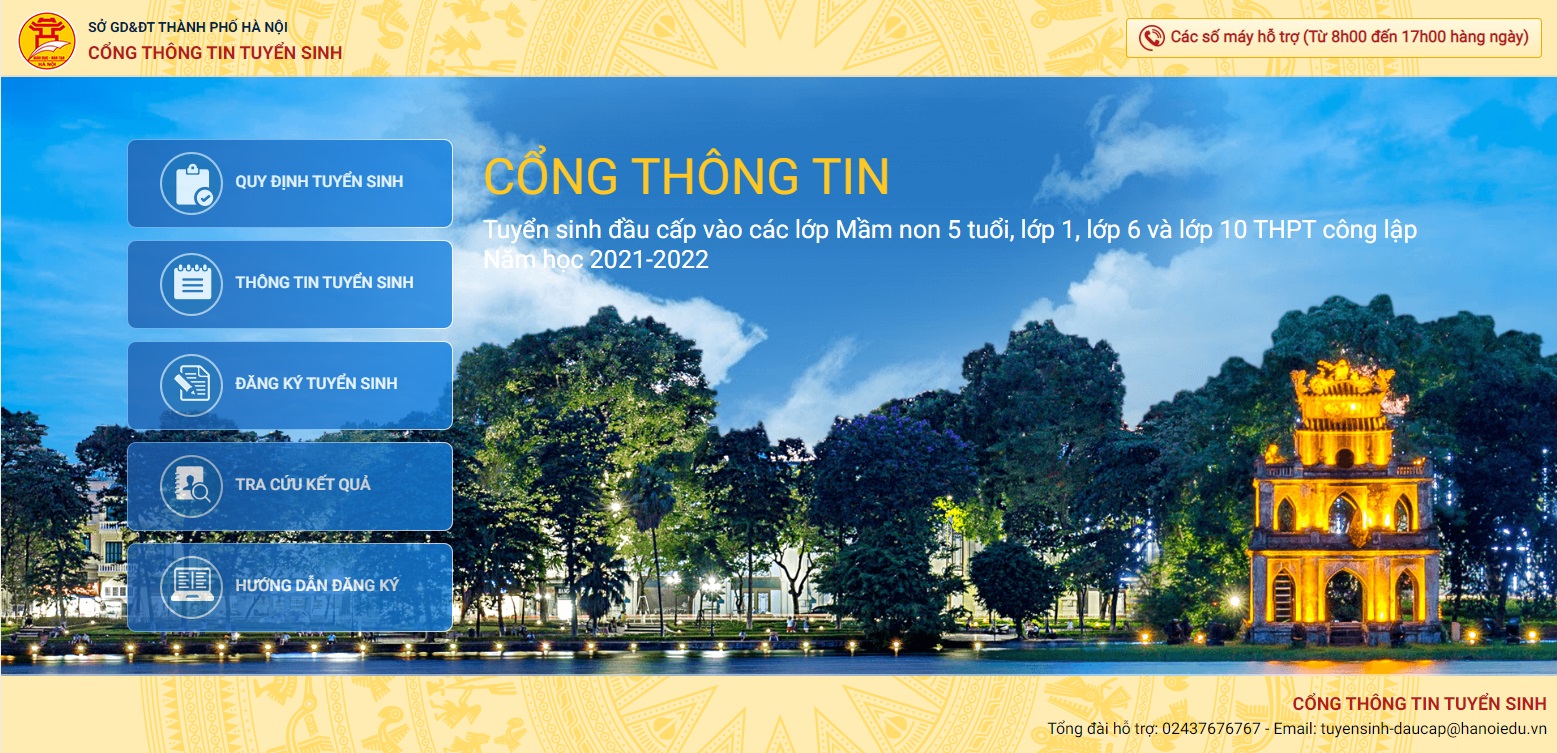 Hà Nội: Phụ huynh học kèo nhà cái tỷ lệ bóng đá thử nghiệm đăng ký tuyển kèo nhà cái tỷ lệ bóng đá đầu cấp trực tuyến - Ảnh 1.