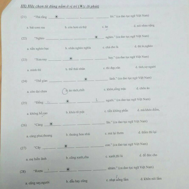 Khóc thét trước đề thi Tiếng Việt của sinh viên nước ngoài: Bài thi nghe toàn ca dao tục ngữ, đến &quot;người Việt xịn&quot; còn choáng - Ảnh 2.