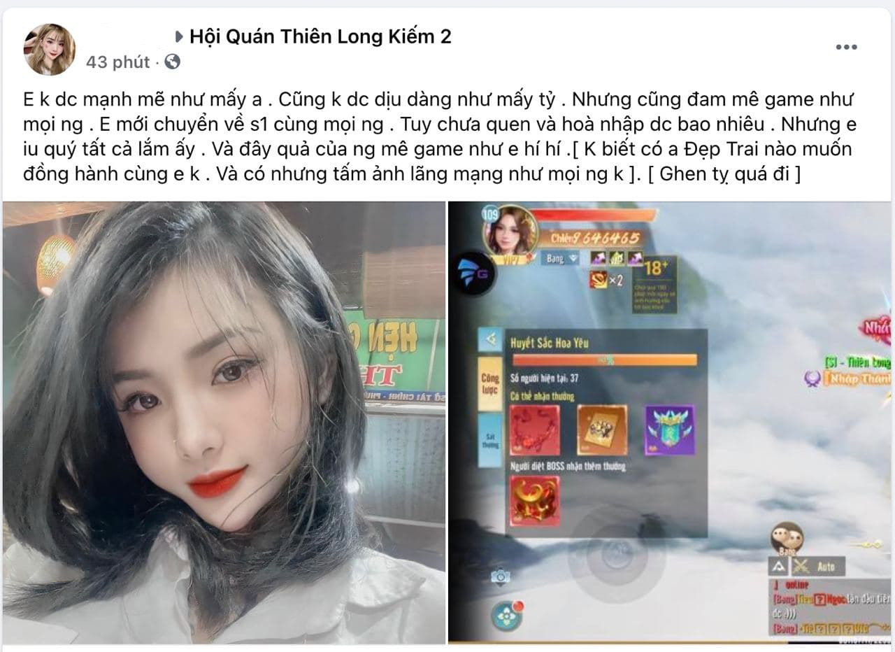 Lạc vào động bàn tơ, nhìn đâu cũng thấy “gái xinh”: Gamer Thiên Long Kiếm 2 đúng chuẩn… sướng! - Ảnh 3.