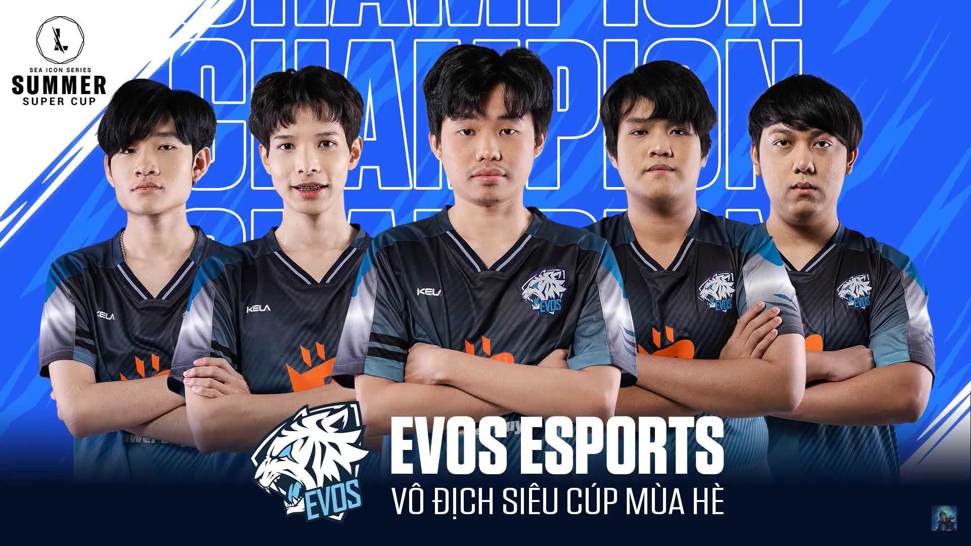 EVOS Esports lên ngôi vô địch giải đấu